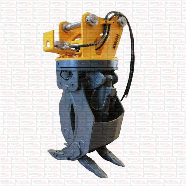 Heavy Duty Excavator Attachment Hydraulic Steel Grapple