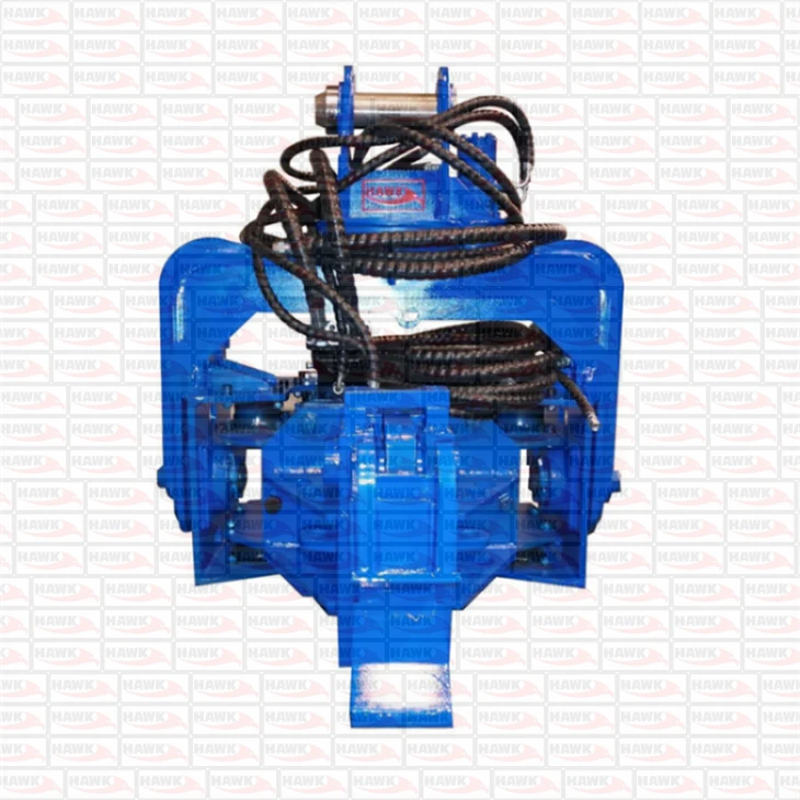 Vibratory Hydraulic Pile Hammer For Excavator